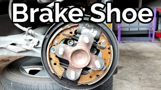 Buat Handbrake Jadi Rendah | Cara Tukar Brake Shoe (Step by Step)