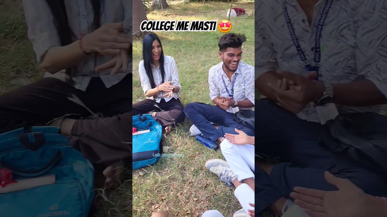 College me masti 🤩.  Cg College. 