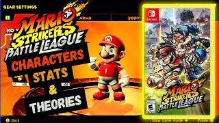 Characters Stats Analysis & Theories | Mario Strikers: Battle League