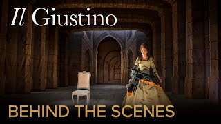 Behind the scenes of IL GIUSTINO Vivaldi – Drottningholm Court Theatre