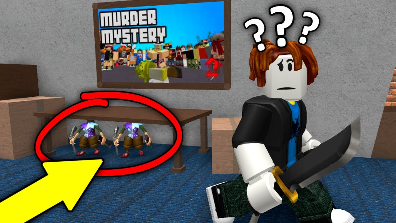 Trolling with TINY AVATARS in Murder Mystery! - YouTube