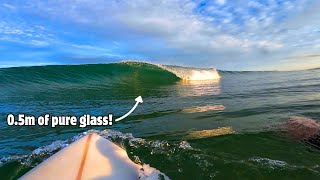 Cleanest Mini Waves Ever? Surfing Pov