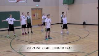 2-3 ZONE / RIGHT CORNER TRAP