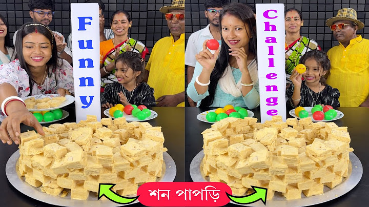 Soan Papdi Color Ball Challenge Funny Game