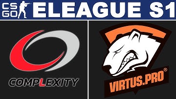 compLexity vs Virtus.pro  [Map 1 BO1] ELEAGUE Season 1