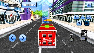 911 Ambulance Car Driving in City - Rescue Driver - Android, iOS Games screenshot 2