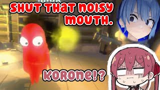 Suisei Suddenly Shoots the Chatty Korone and Marine w【Eng Sub Hololive】