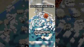 how to play the brand new minigame server.. minehub! | play.minehub.live
