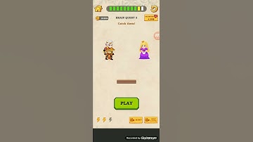 Brain Quest 3 Catch them All walk through solution