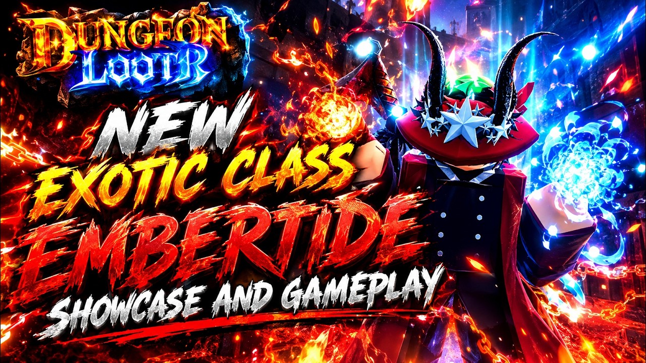 NEW Exotic Class EMBERTIDE Showcase and Gameplay | Dungeon Lootr Update 1.5