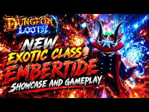 Embertide showcase and gameplay in Dungeon Lootr (player evidence)