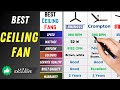 Best ceiling fan 2023  best ceiling fan brands  ceiling fan review