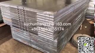 Customized Any Size Of Hot Press Platen Manufacturing Process