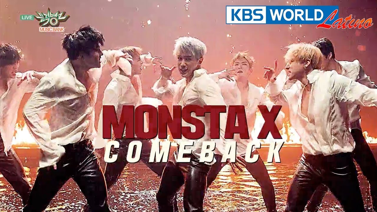MONSTA X - Play it cool & Alligator [Music Bank COME BACK / 2019.02.22]