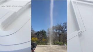 WATCH: Dust devil in Central Park