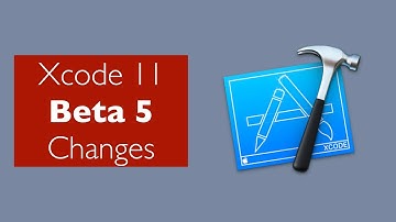 Xcode 11 Beta5 Changes