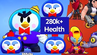 280,000+ Gadgets' Health! Mr. P Glitch In Big Game Brawl Stars | Shavibe