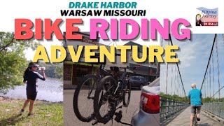 Exploring Drake Harbor on Two Wheels - A Bike Riding Adventure In Warsaw Missouri!