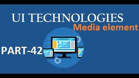 Media element of HTML5