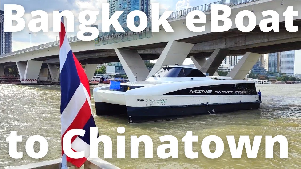 Bangkok Electric River Boat Sampheng Ong Ang Markets Chinatown YouTube