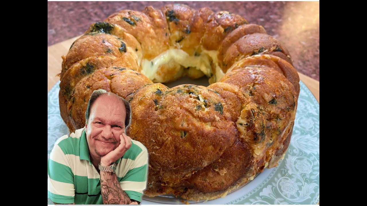 Spinach and Feta Monkey Bread | Cooking With Kids Series | Ken's Greek Table