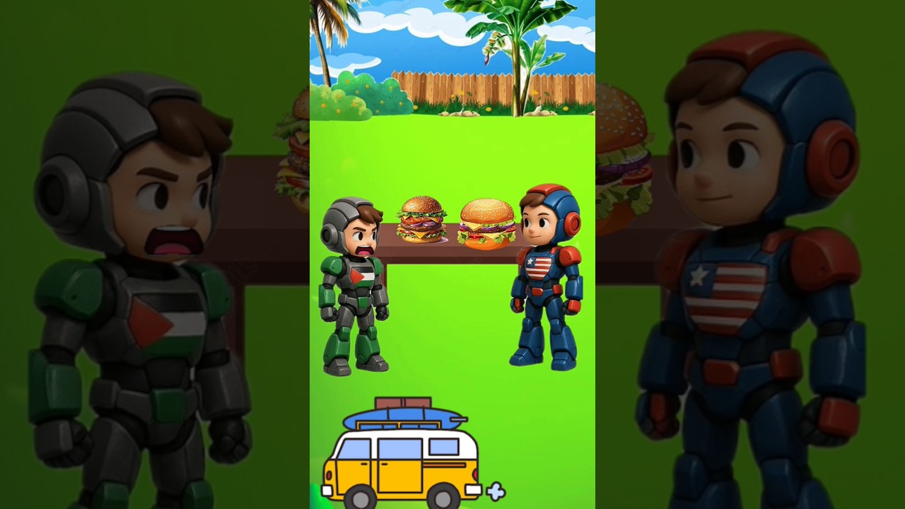 Это всё проделки проказливого зомби — он подменил бургеры 