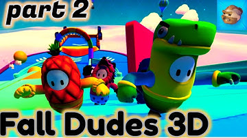 Fall Dudes 3D Part 2 - Gameplay Walkthrough (Android,iOS) techrao