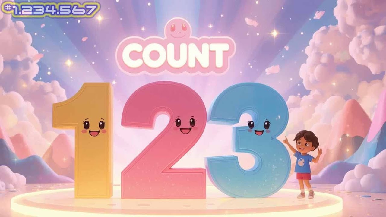 Счёт от 1 до 100 для детей | Песня про цифры 1-100 | Счёт от 1 до 100 | Песня для детей A251129