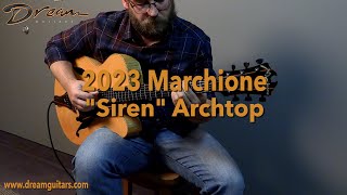 2003 Marchione 16" Siren Archtop, Maple/Spruce