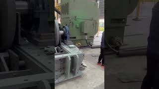 1000t/h Heavy duty ring hammer crusher rotor dynamic balance test #crusher