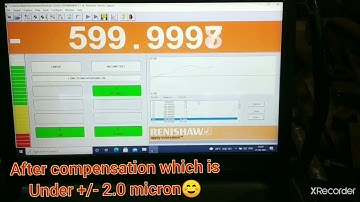 laser calibration of cnc machine