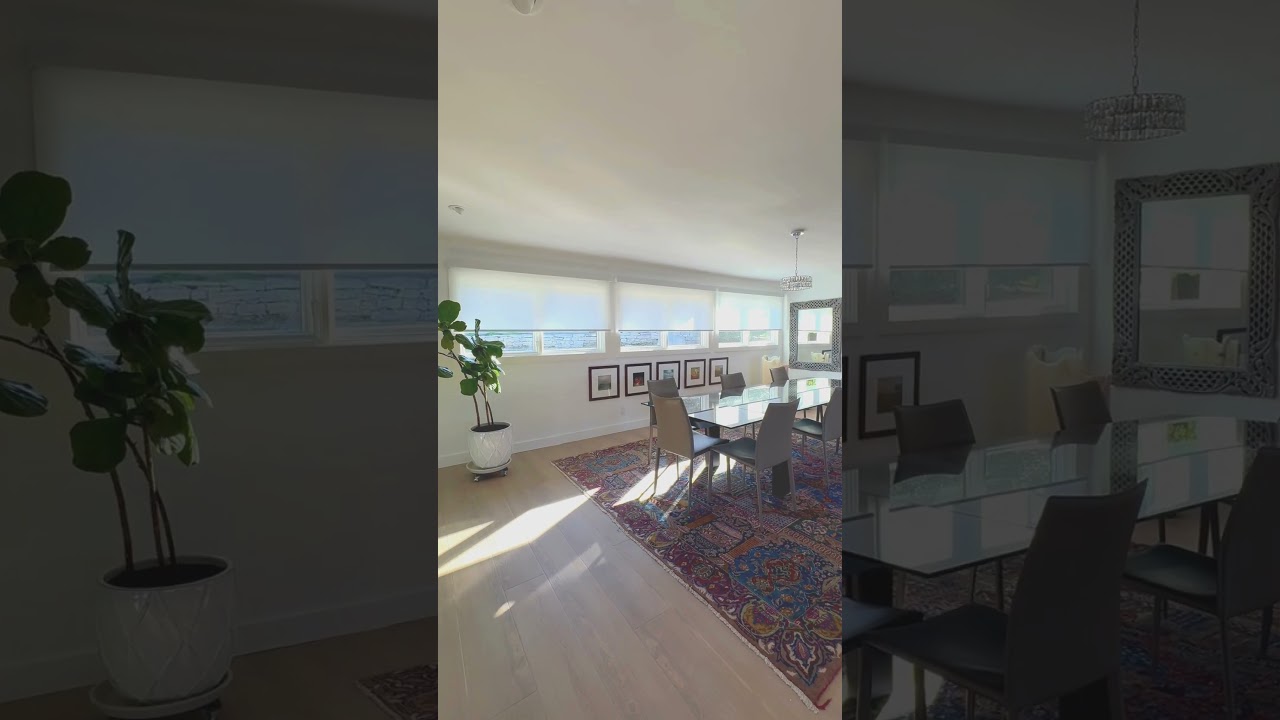 Motorized Roller Shade Installation | Norman Roller Shades by Bumble Bee Blinds of Austin