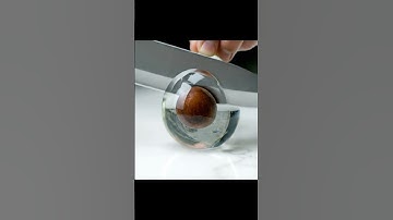 🥑 Ultra-Realistic Glass Avocado Cutting ASMR | Cinematic 4K Macro Close-Up | Satisfying Sounds ✨🔪