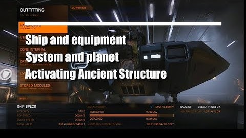 Elite Dangerous: Guardian Module Fragment Blueprint HD 63154