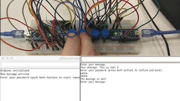 Arduino encrypted  RF communication