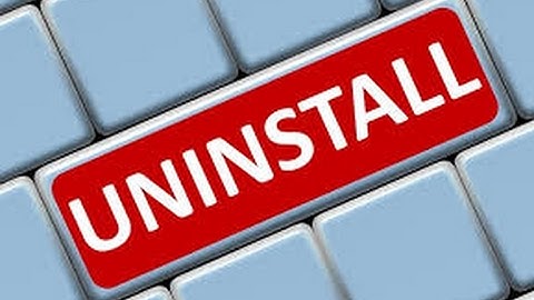 uninstall kodi on windows PC