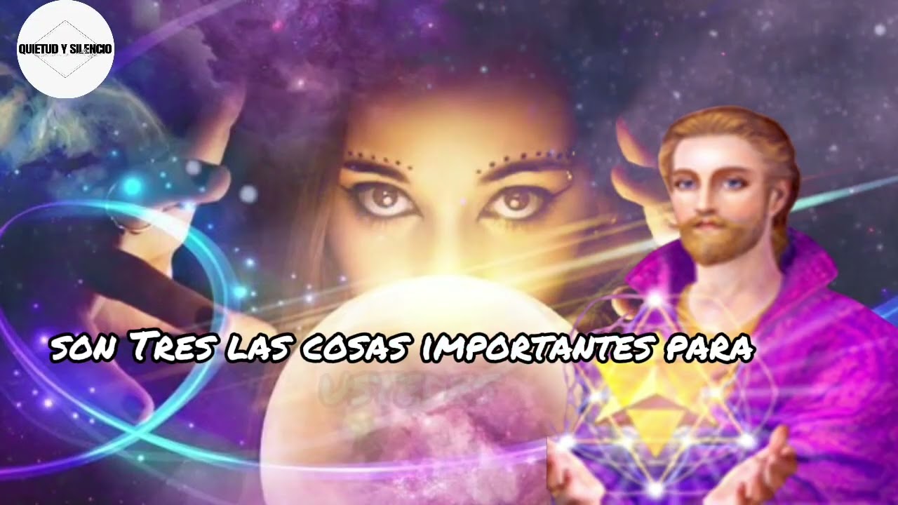 Saint Germain EL MANTO DE LUZ TUBO DE LUZ - Message from Saint Germain