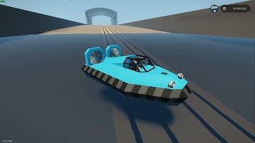 Stormworks Hovercraft testing