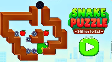 Snake Puzzle Slither to Eat level 31 