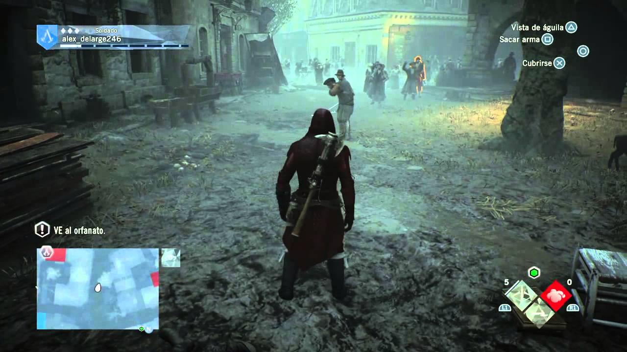 Assassin's creed: unity (bug invisible) - YouTube