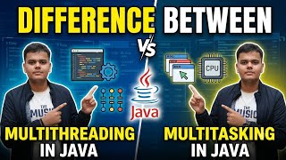 Difference Between #multithreadinginjava multitasking and multitasking #viralvideo 