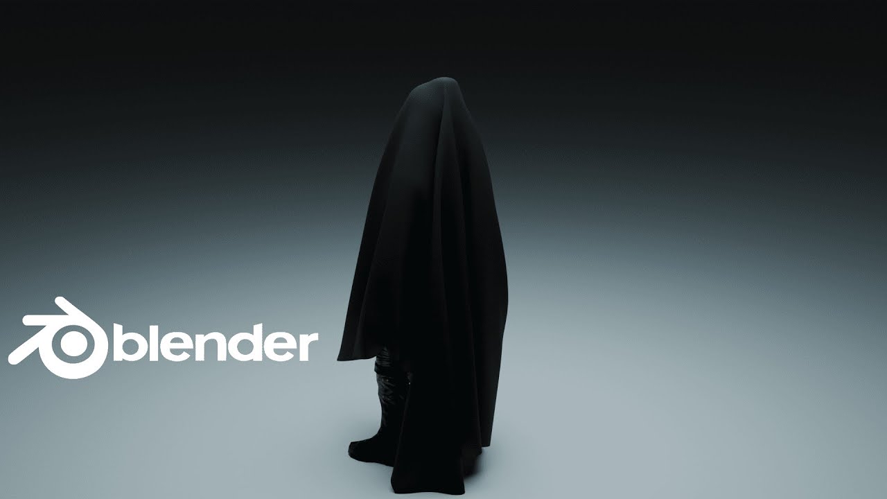 Simulator Robes Blender Tutorial | Cloth Simulation for Robes & Ghost Characters ...