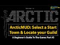 ArcticMUD: Select a Start Town and Locate your Guild #3