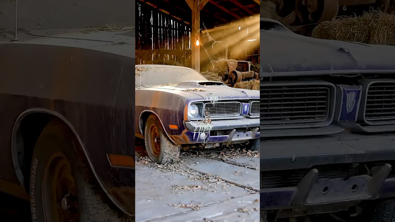 Abandoned 1970 Plymouth HEMI ’Cuda Restored in ASMR | No Talking Barn Find