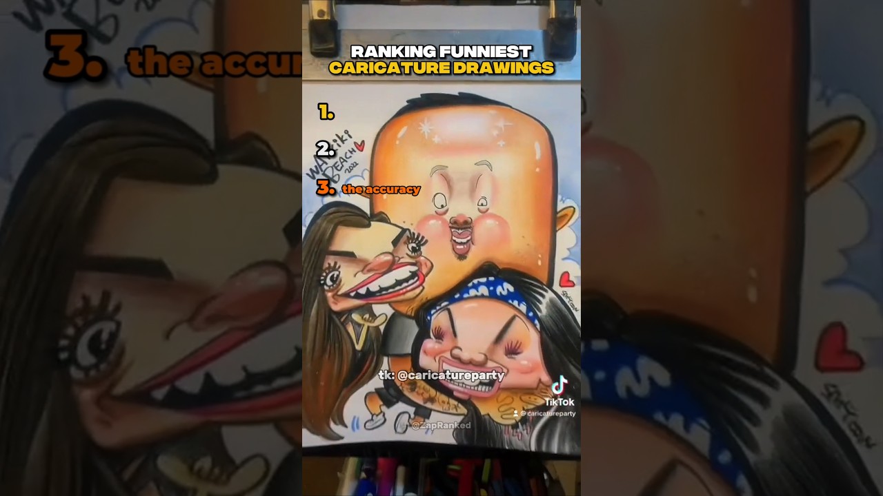 Ranking Funniest Caricature Drawings (Part 15)