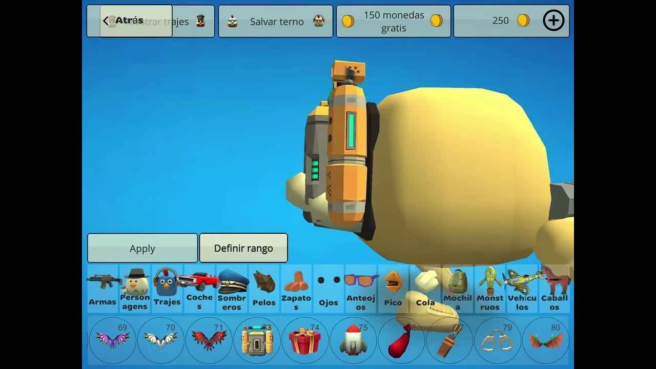 ¿Como hacer Grabpack de poppy playtime con chicken gun? #poppyplaytime #skins #chickengun y