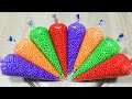 Making Foam Slime With Piping Bags | GLOSSY SLIME | ASMR Slime Videos #1648