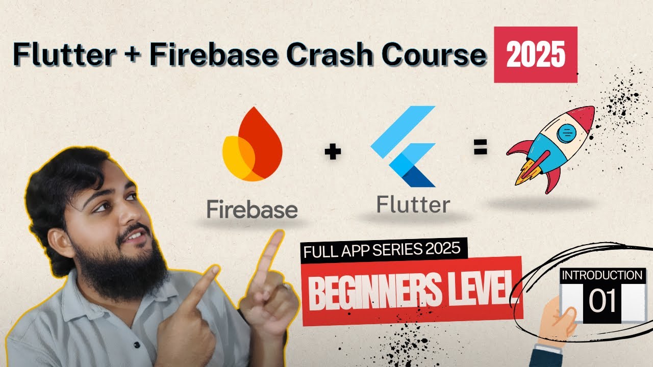 Master Flutter with Firebase 🔥 | Beginner-Friendly Full Stack Series (2025) | in Hindi