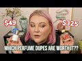 I Think I Found a PERFECT Baccarat Dupe... How Similar are Dupe Perfumes for $$$ Perfumes?!