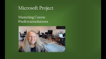 Microsoft Project - Video 18 Project Views